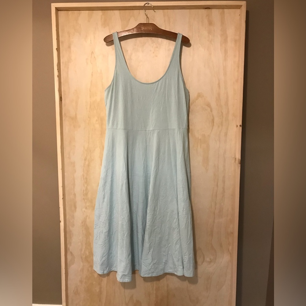 Lavon cotton mix stretch basic dress X-Large